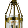 Framburg Hannover 3 - Light Antique Brass Mini Chandelier 1013 AB