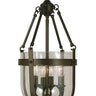 Framburg Hannover 4 - Light Mahogany Bronze Mini Chandelier 1014 MB