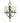 Framburg Compass 4 - Light Brushed Nickel Mini Chandelier 1043 BN