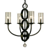 Framburg Compass 4 - Light Mahogany Bronze Dining Chandelier 1044 MB