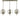 Framburg Constellation 12 - Light Brushed Nickel Island Chandelier 1051 BN