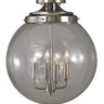 Framburg Moderne 4 - Light Polished Silver Flush Mount 1058 PS