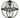Framburg Compass 5 - Light Mahogany Bronze Foyer Chandelier 1069 MB