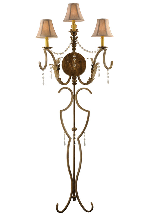2nd Avenue 20" Old Broadway 3-Light Wall Sconce