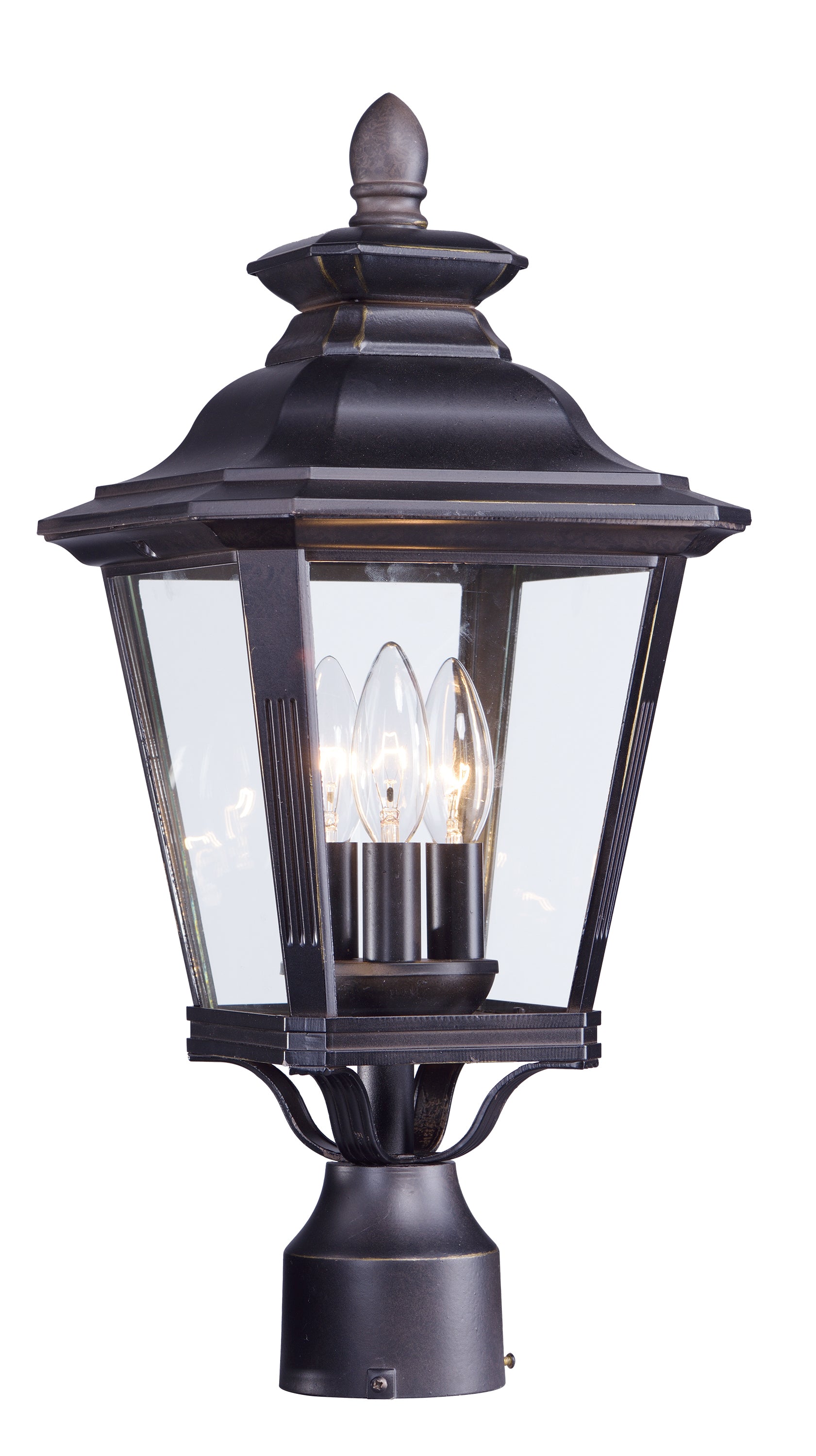 Maxim Knoxville 3-Light Outdoor Post