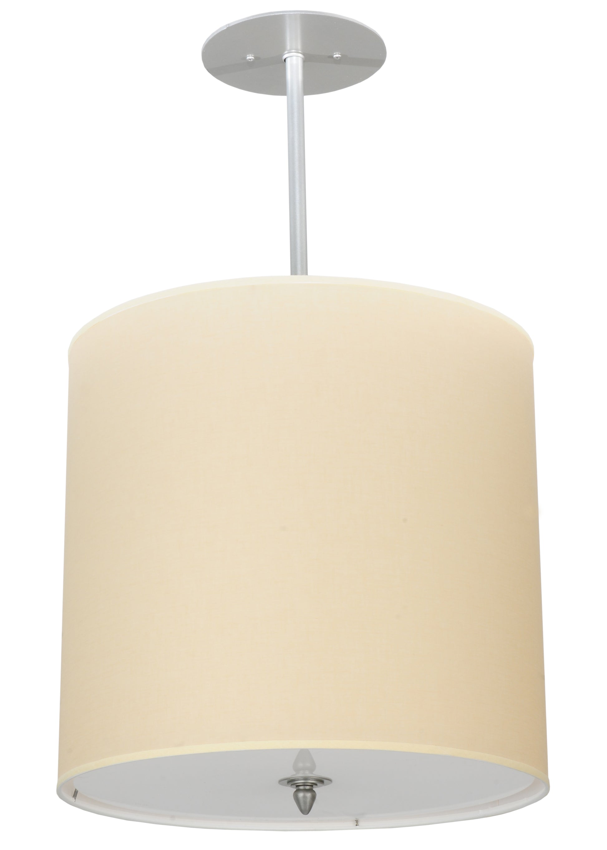 2nd Avenue 18" Cilindro Beige Textrene Pendant