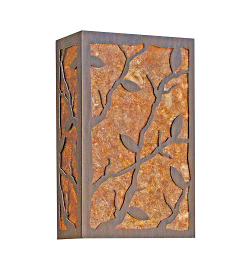 2nd Avenue 10" Branches with Leaves Wall Sconce