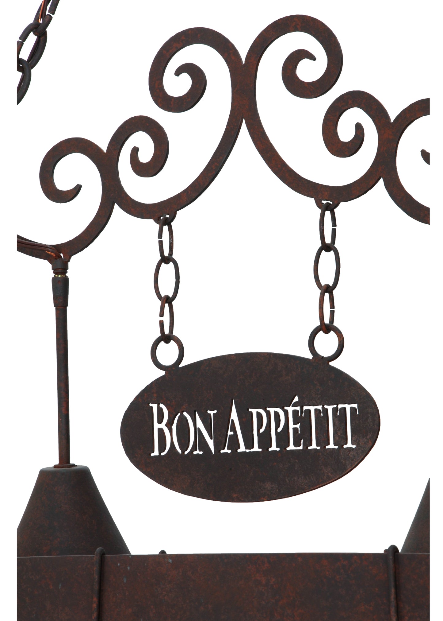 2nd Avenue 34" Bon Appetit 2-Light Pot Rack