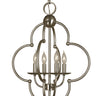 Framburg Quatrefoil 4 - Light Brushed Nickel Dining Chandelier 1160 BN