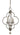 Framburg Quatrefoil 4 - Light Brushed Nickel Dining Chandelier 1160 BN