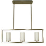 Framburg Theorem 3 - Light Brushed Nickel Island Chandelier 1193 BN