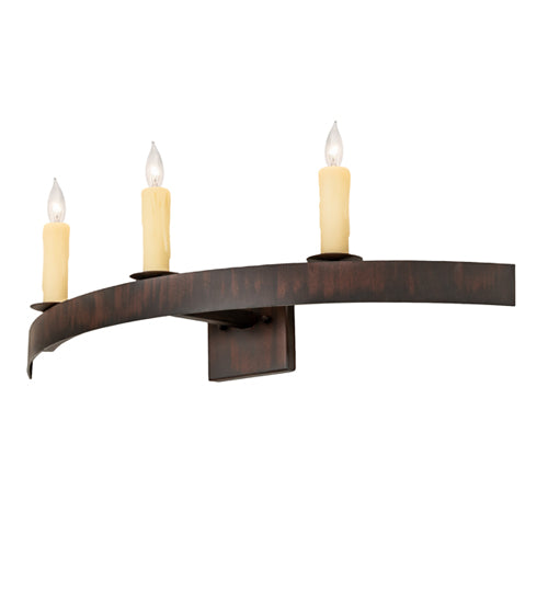 2nd Avenue 30" Lakeshore 3-Light Wall Sconce