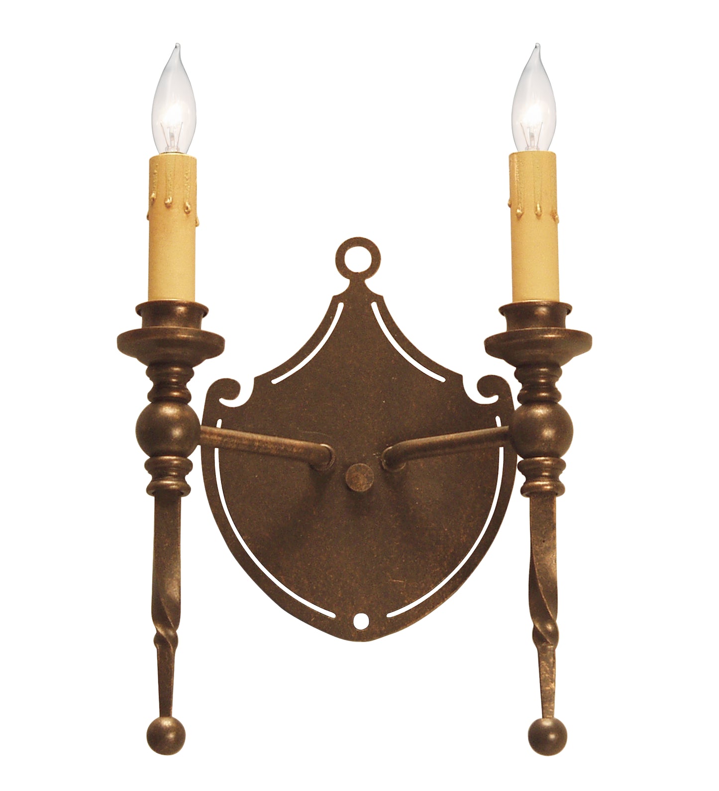 2nd Avenue 8" Malta Crest Wall Sconce
