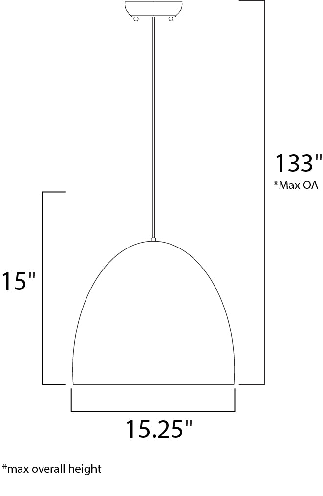 Maxim Crete LED Pendant