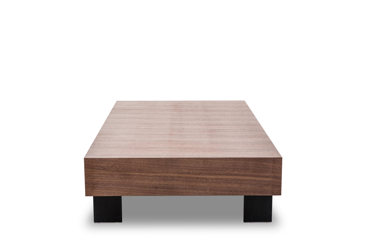 VIG Furniture Modrest Stilt Walnut Coffee Table