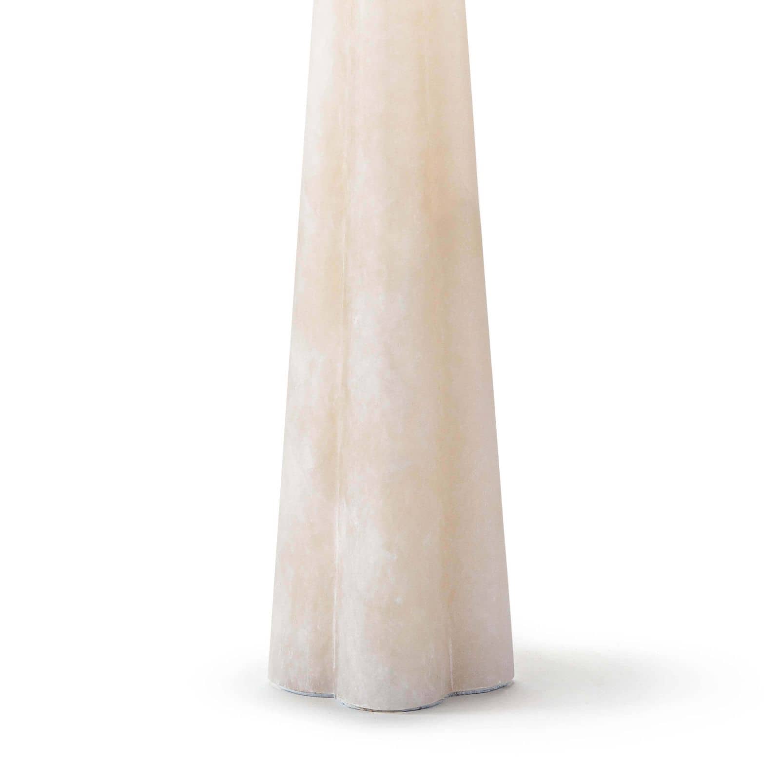 Quatrefoil Alabaster Table Lamp Small by Regina Andrew