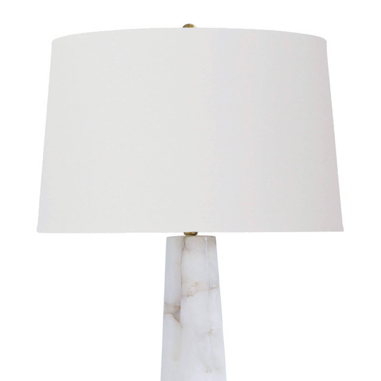Quatrefoil Alabaster Table Lamp Large by Regina Andrew