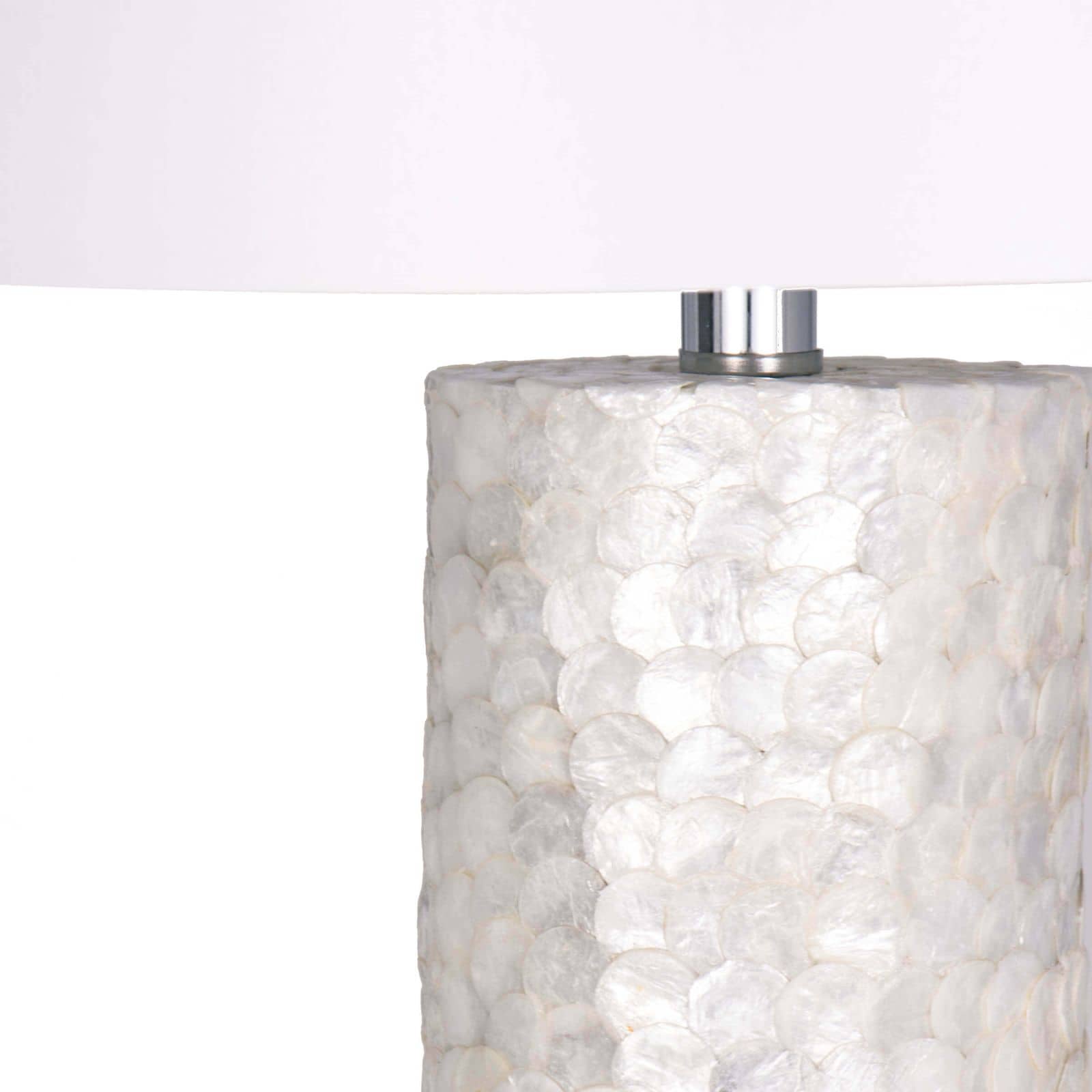 Scalloped Capiz Table Lamp by Regina Andrew
