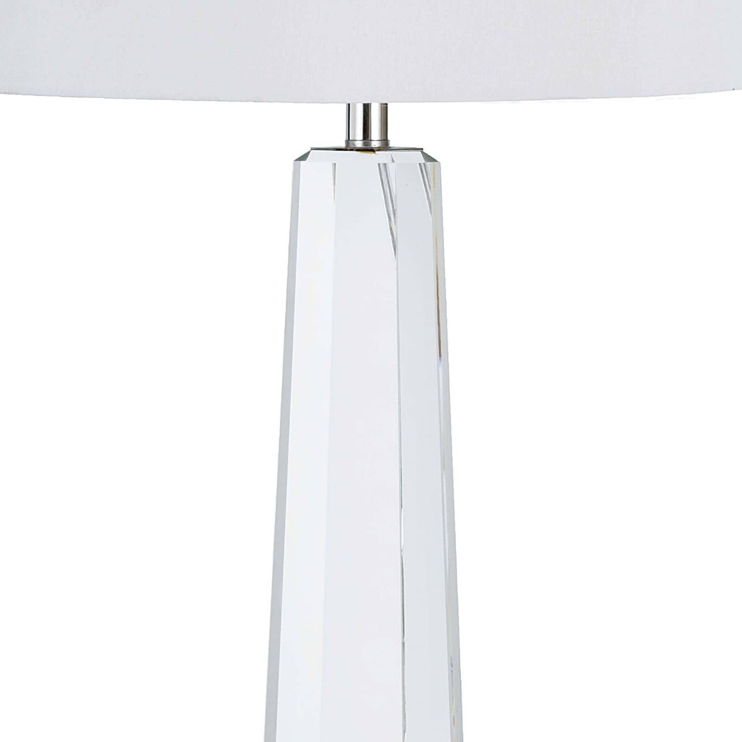 Tapered Hex Crystal Table Lamp by Regina Andrew