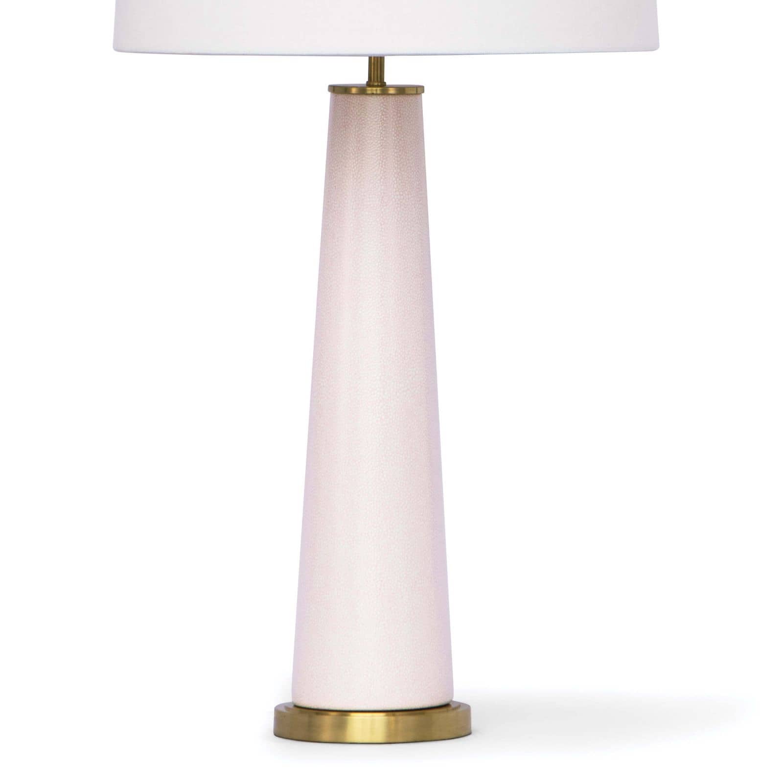Audrey Ceramic Table Lamp in Blush by Regina Andrew