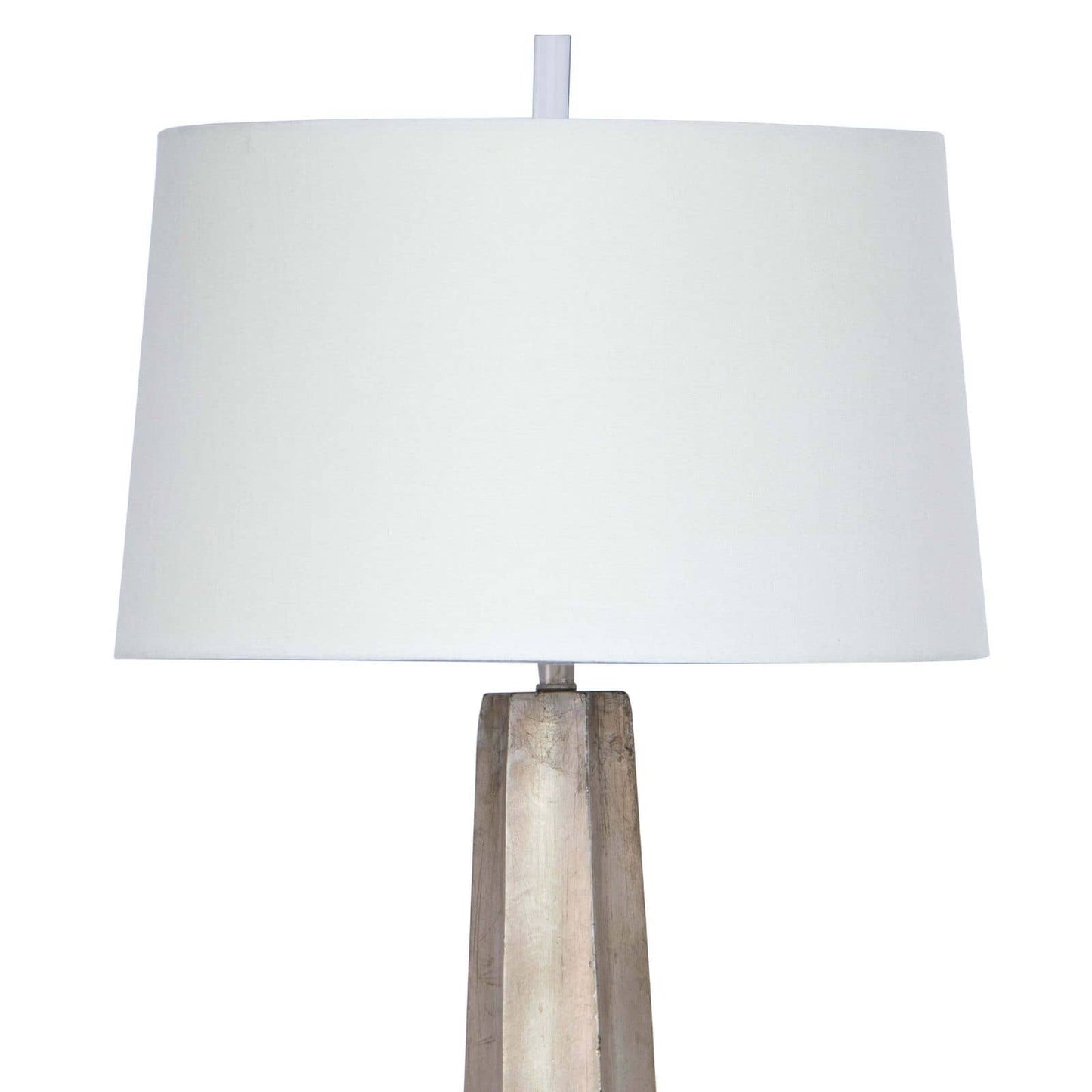 Celine Table Lamp in Ambered Silver Leaf by Regina Andrew
