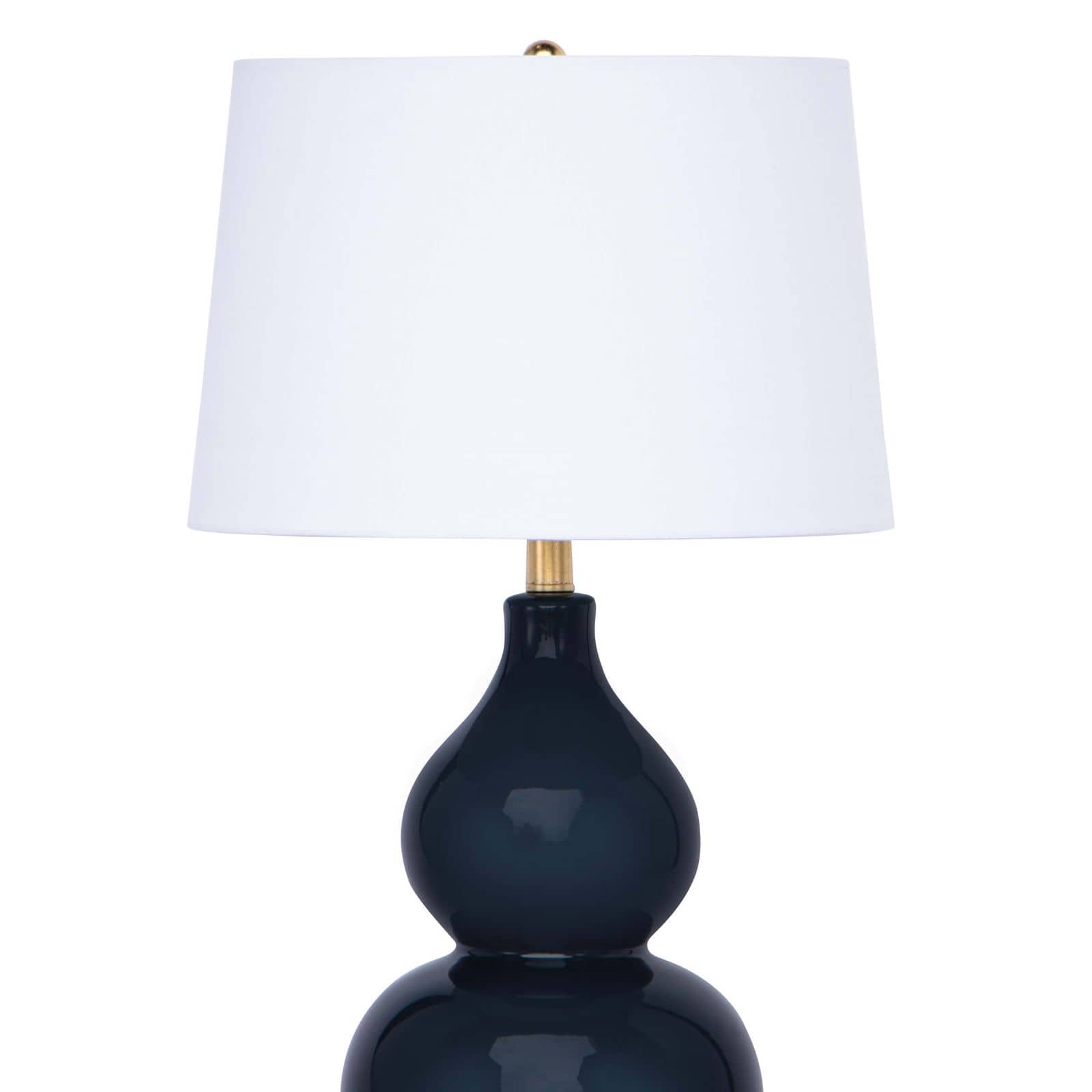 Madison Ceramic Table Lamp in Navy by Coastal Living