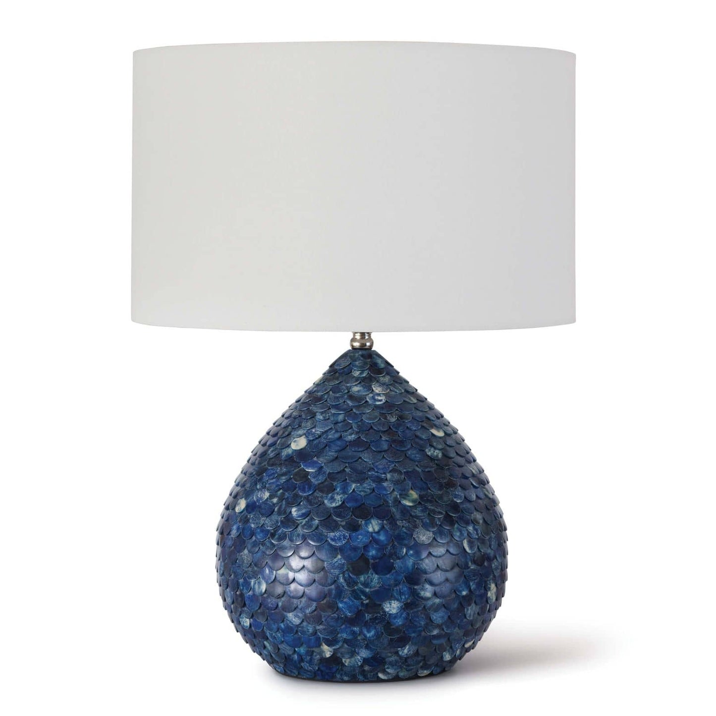 Sirene Table Lamp in Blue by Regina Andrew