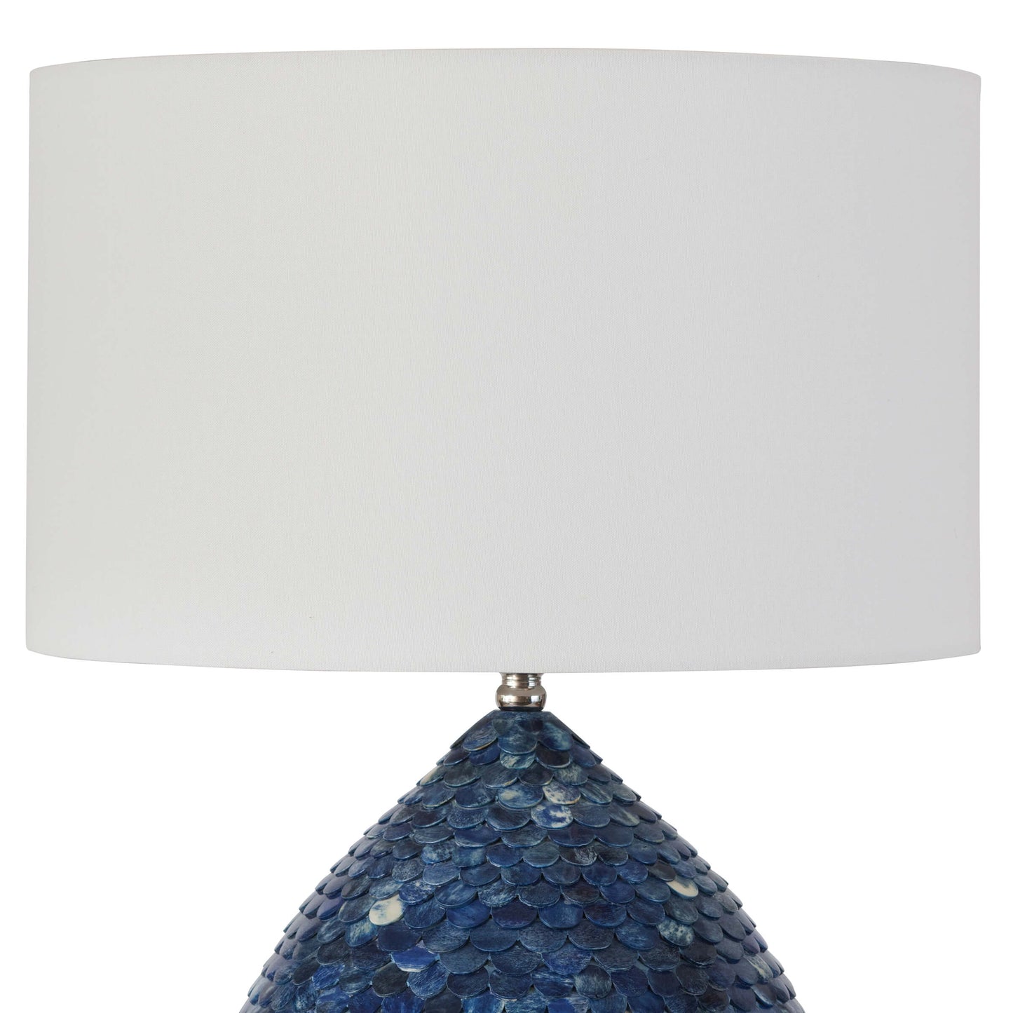 Sirene Table Lamp in Blue by Regina Andrew
