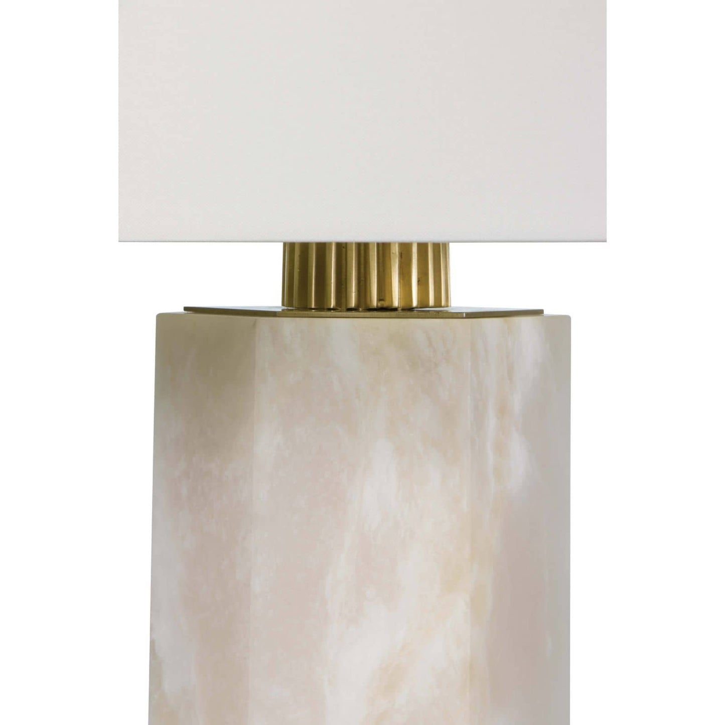 Gear Alabaster Table Lamp by Regina Andrew