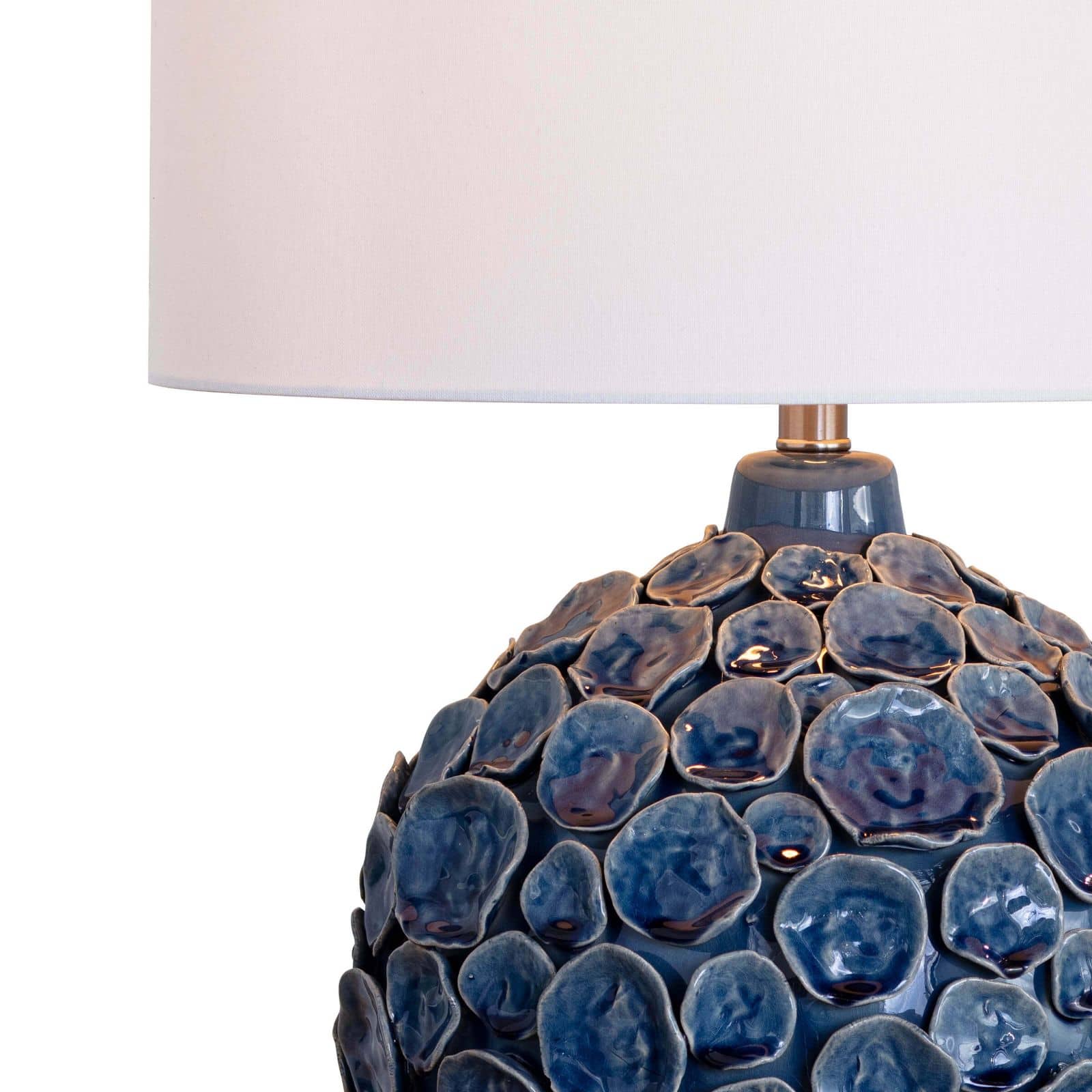 Lucia Ceramic Table Lamp in Blue by Regina Andrew
