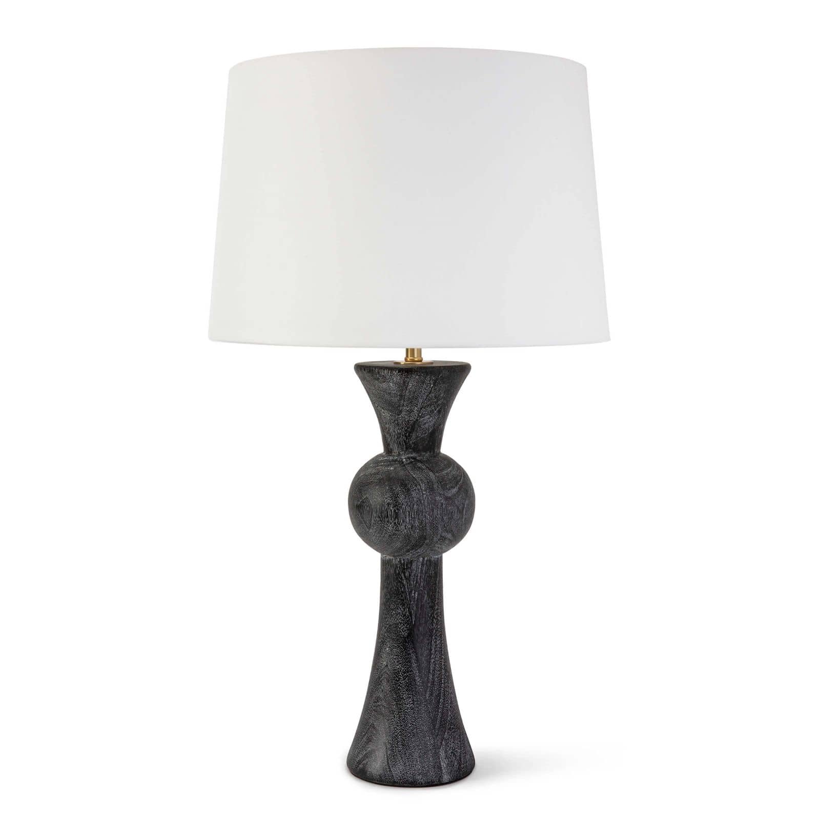 Vaughn Wood Table Lamp in Limed Oak by Regina Andrew