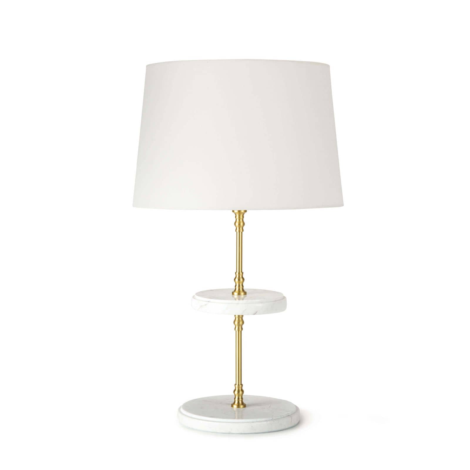 Bistro Table Lamp in Natural Brass by Regina Andrew