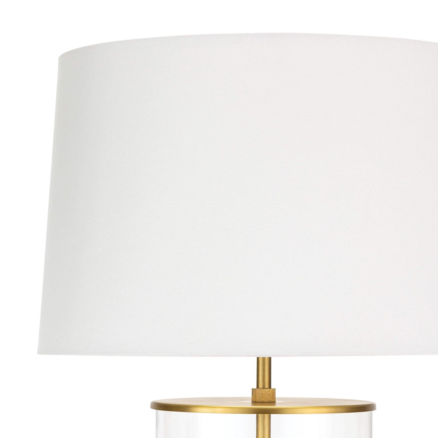 Magelian Glass Table Lamp in Natural Brass by Southern Living
