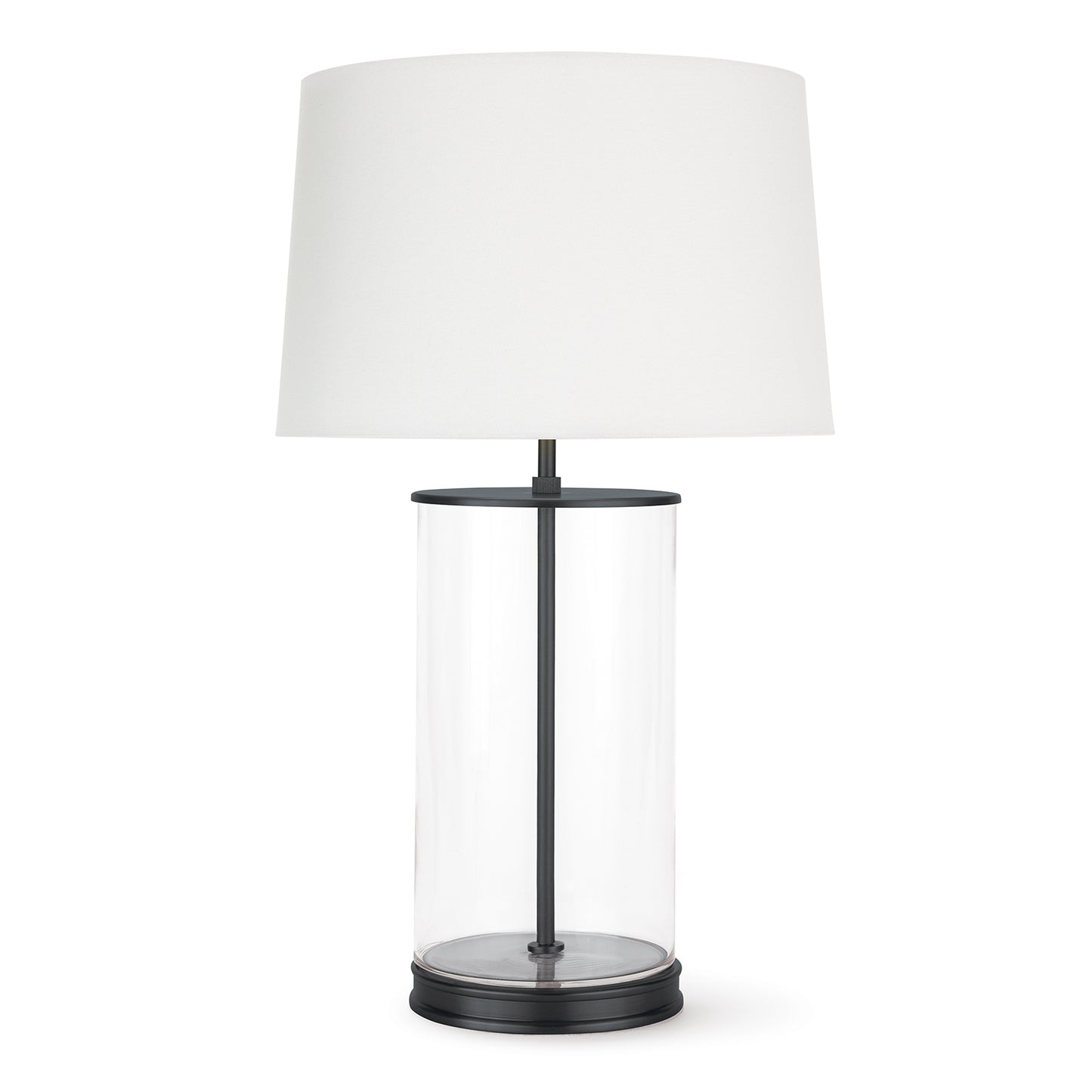 Magelian Glass Table Lamp in Oil Rubbed Bronze by Regina Andrew