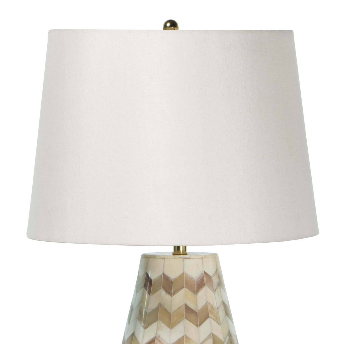 Cassia Chevron Table Lamp in Natural by Regina Andrew