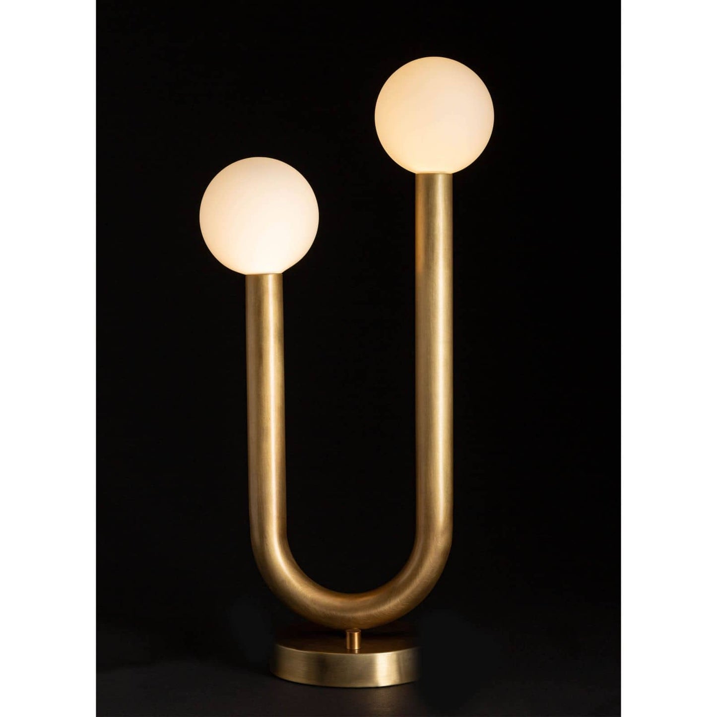 Happy Table Lamp in Natural Brass by Regina Andrew