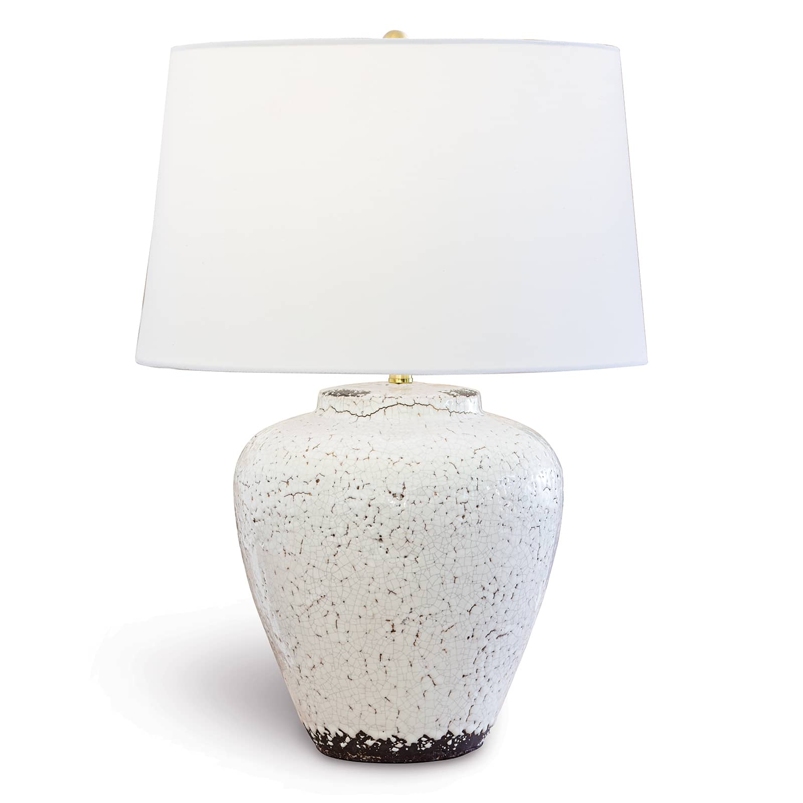 Harper Ceramic Table Lamp in White by Southern Living