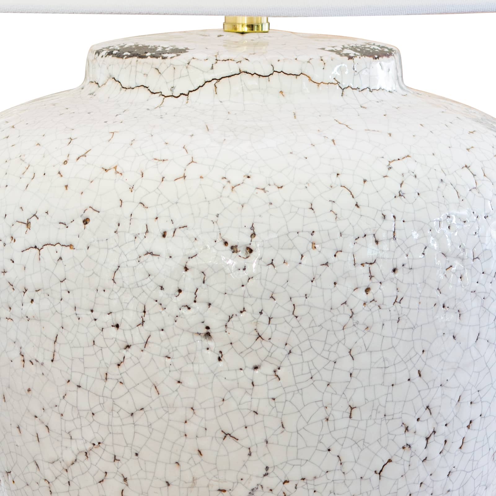 Harper Ceramic Table Lamp in White by Southern Living
