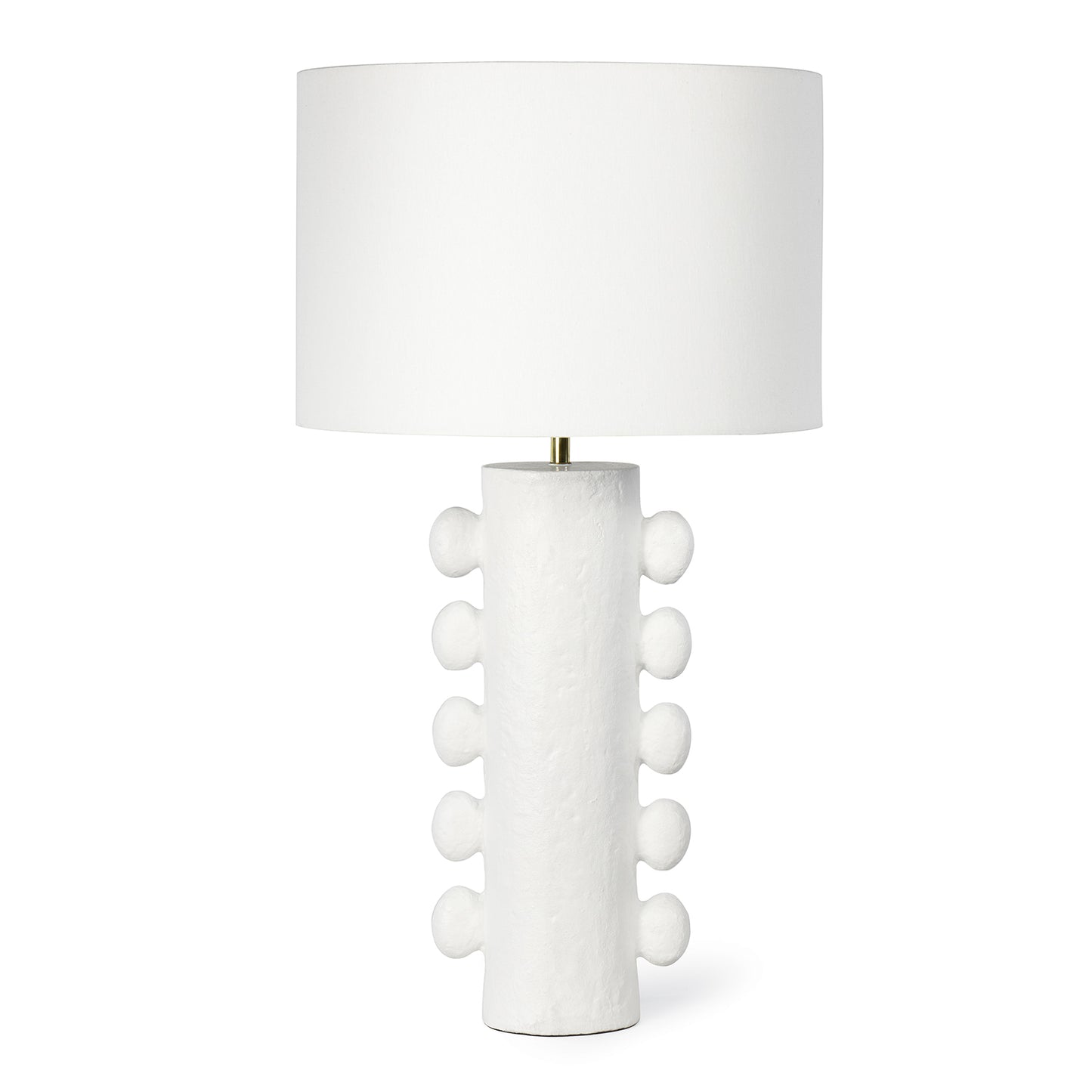 Sanya Metal Table Lamp in White by Regina Andrew
