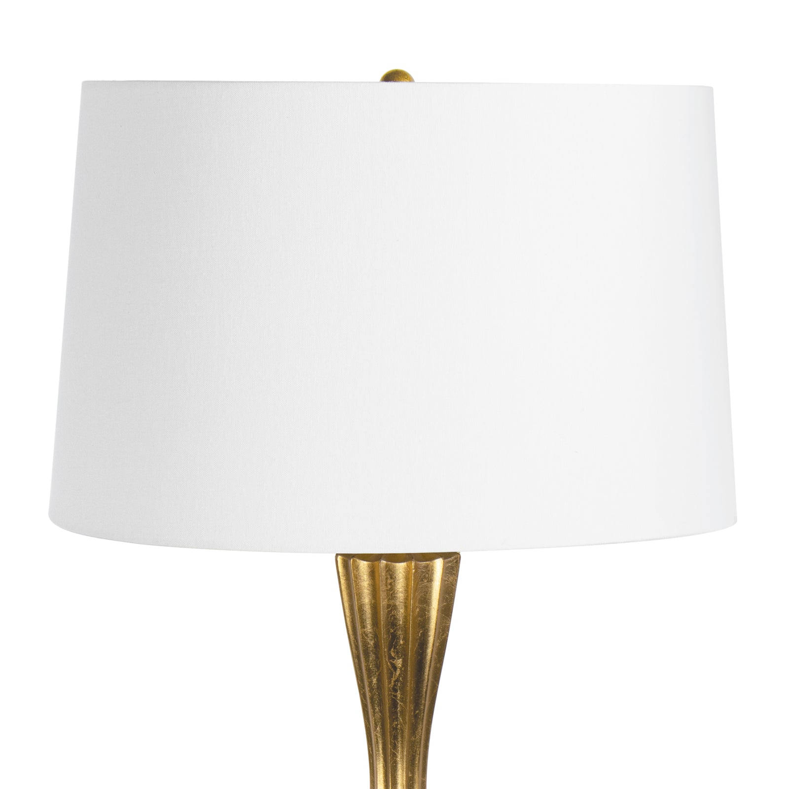 Naomi Resin Table Lamp in Gold Leaf by Southern Living