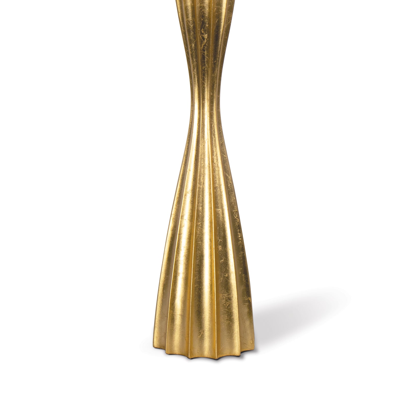 Naomi Resin Table Lamp in Gold Leaf by Southern Living