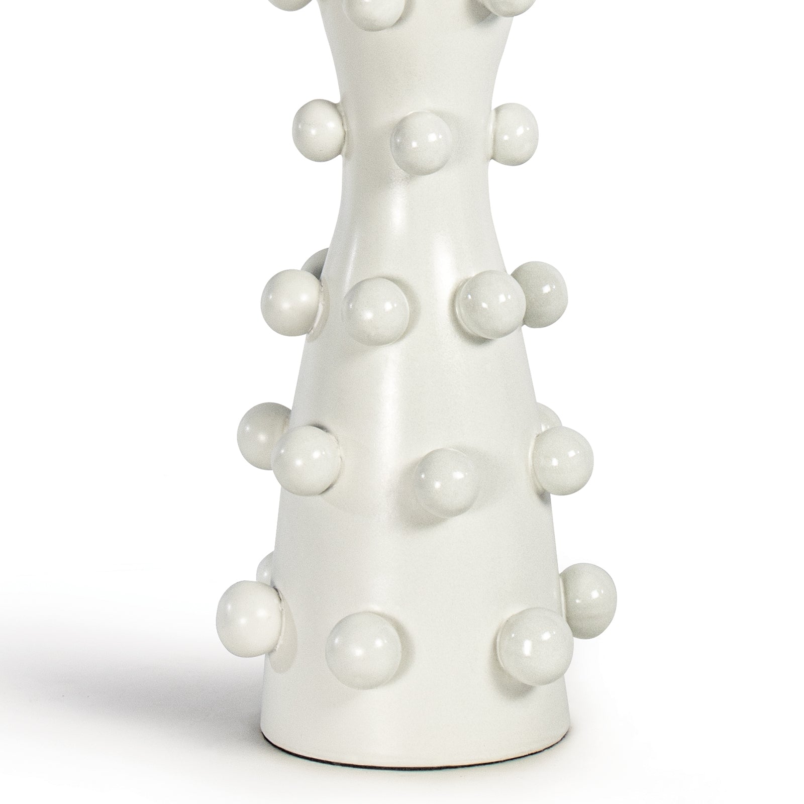 Pom Pom Ceramic Table Lamp in White by Regina Andrew