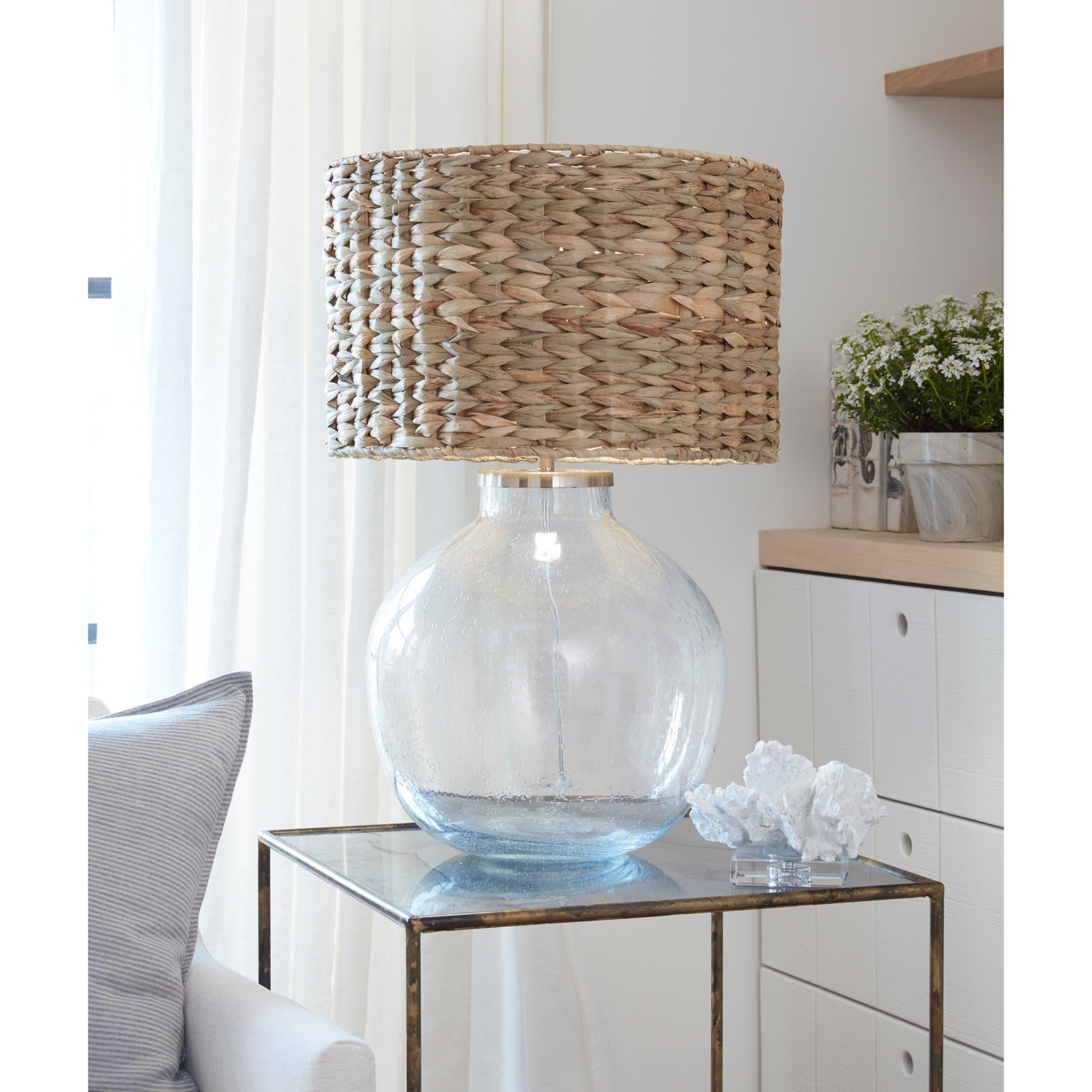 Freesia Glass Table Lamp by Coastal Living