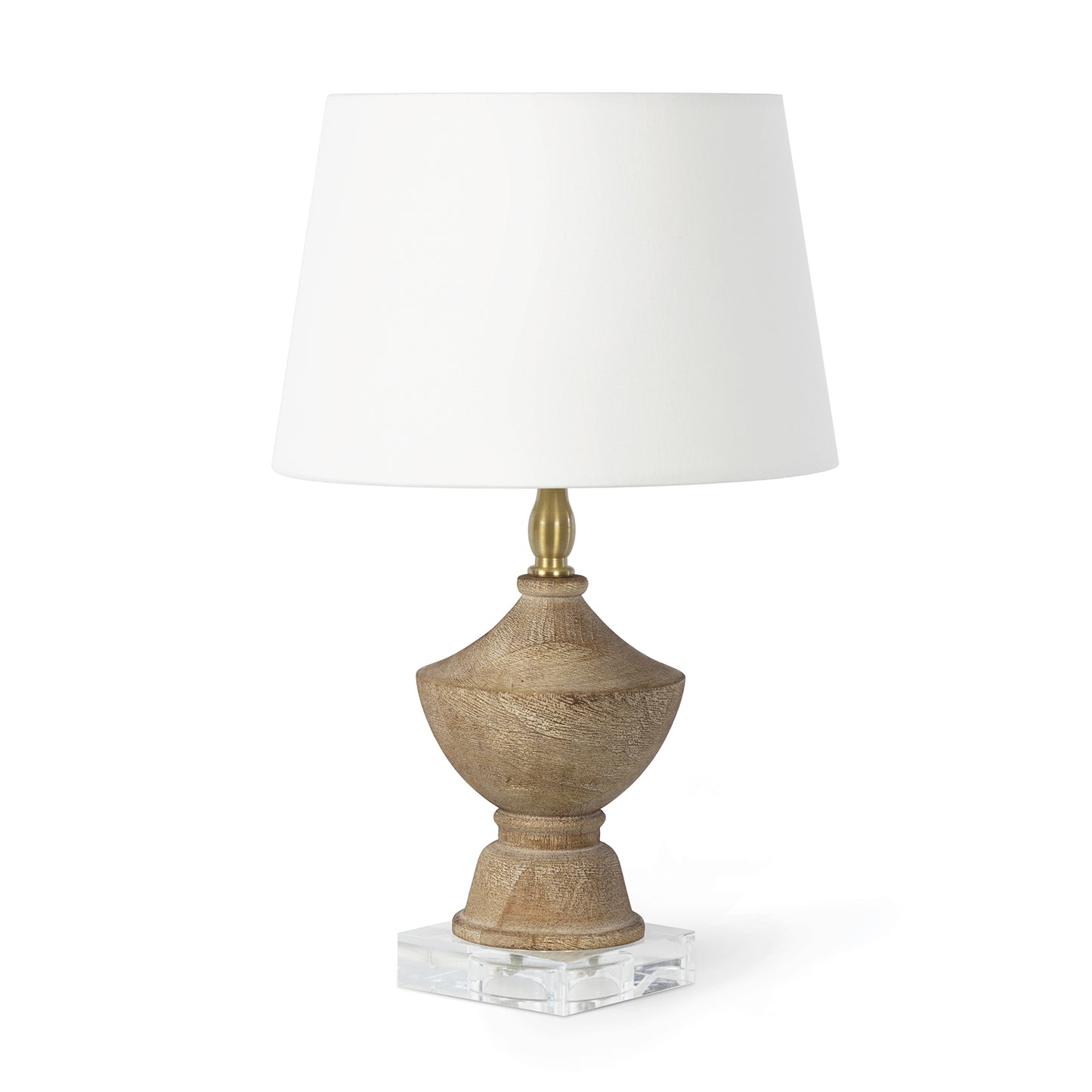Beatrix Wood Mini Lamp by Southern Living