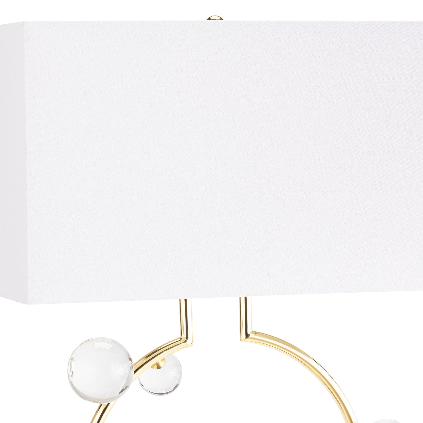 Bijou Ring Table Lamp in Clear by Regina Andrew