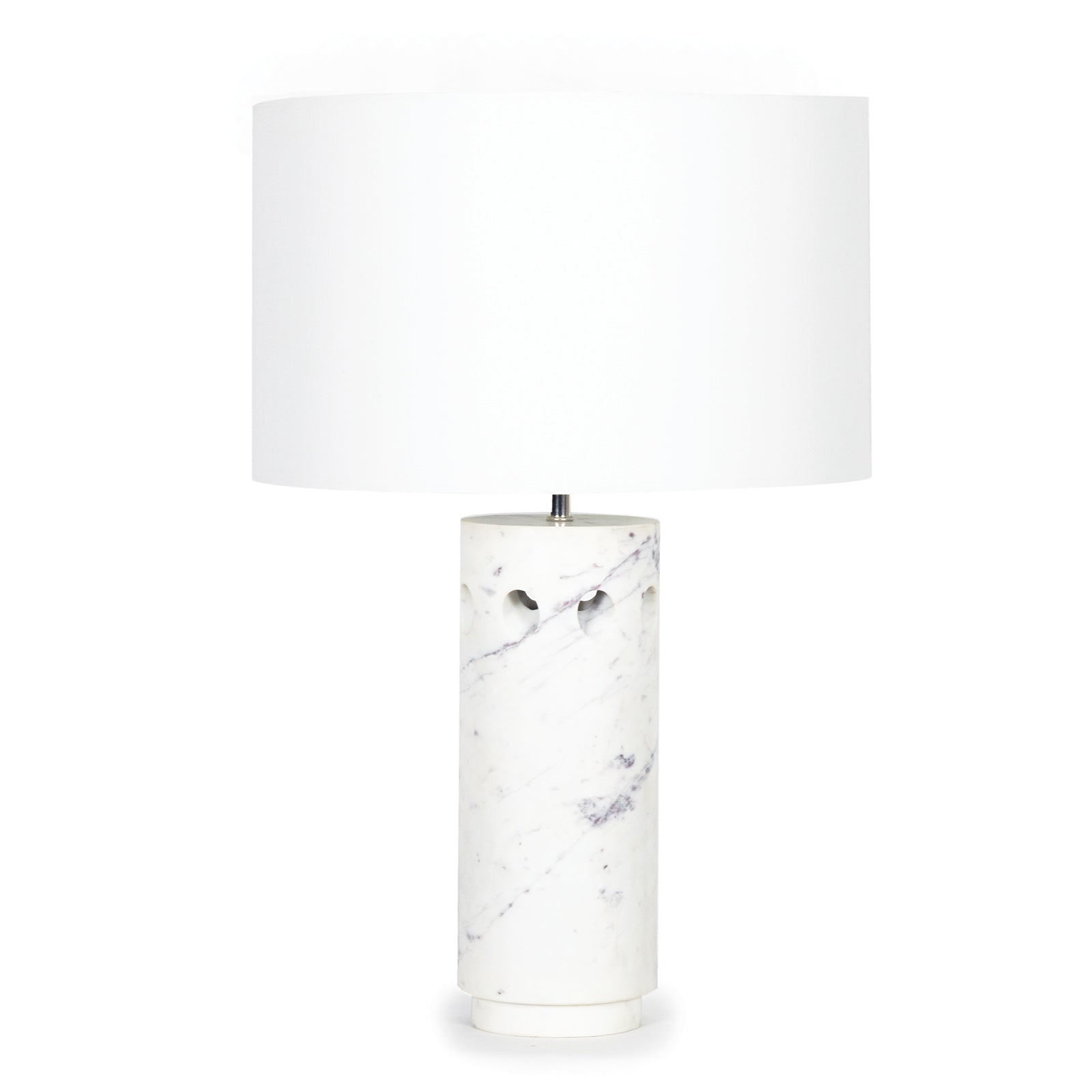 Odin Marble Table Lamp in White by Regina Andrew