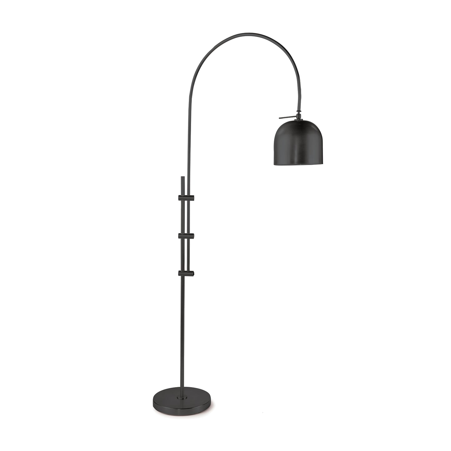 Arc Floor Lamp with Metal Shade in Oil Rubbed Bronze by Regina Andrew