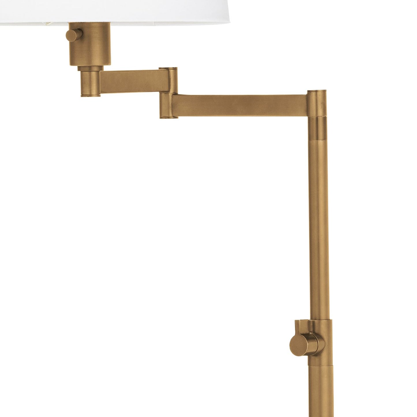Virtue Floor Lamp in Natural Brass by Southern Living