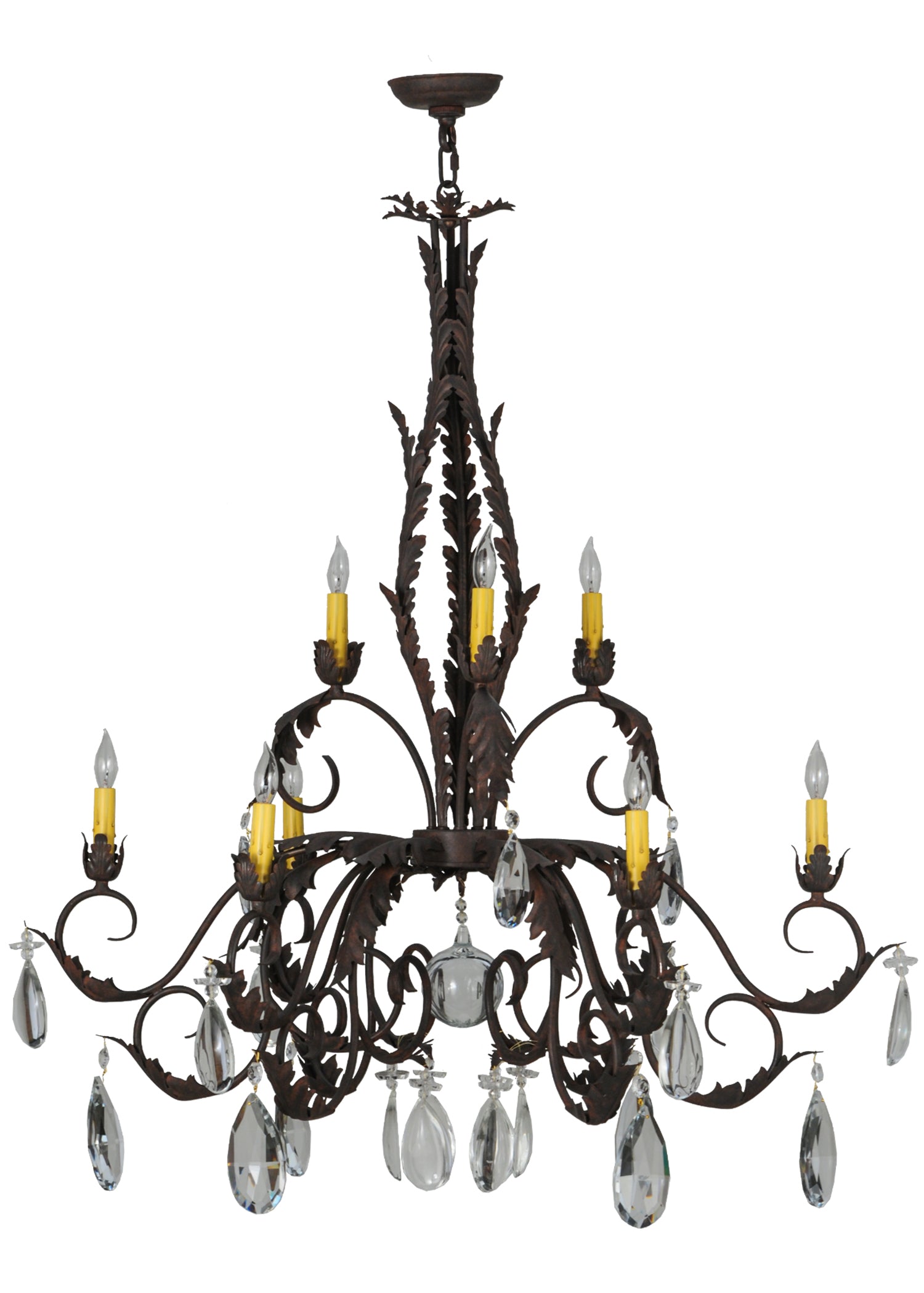 2nd Avenue 38.5" New Country French 9-Light Chandelier