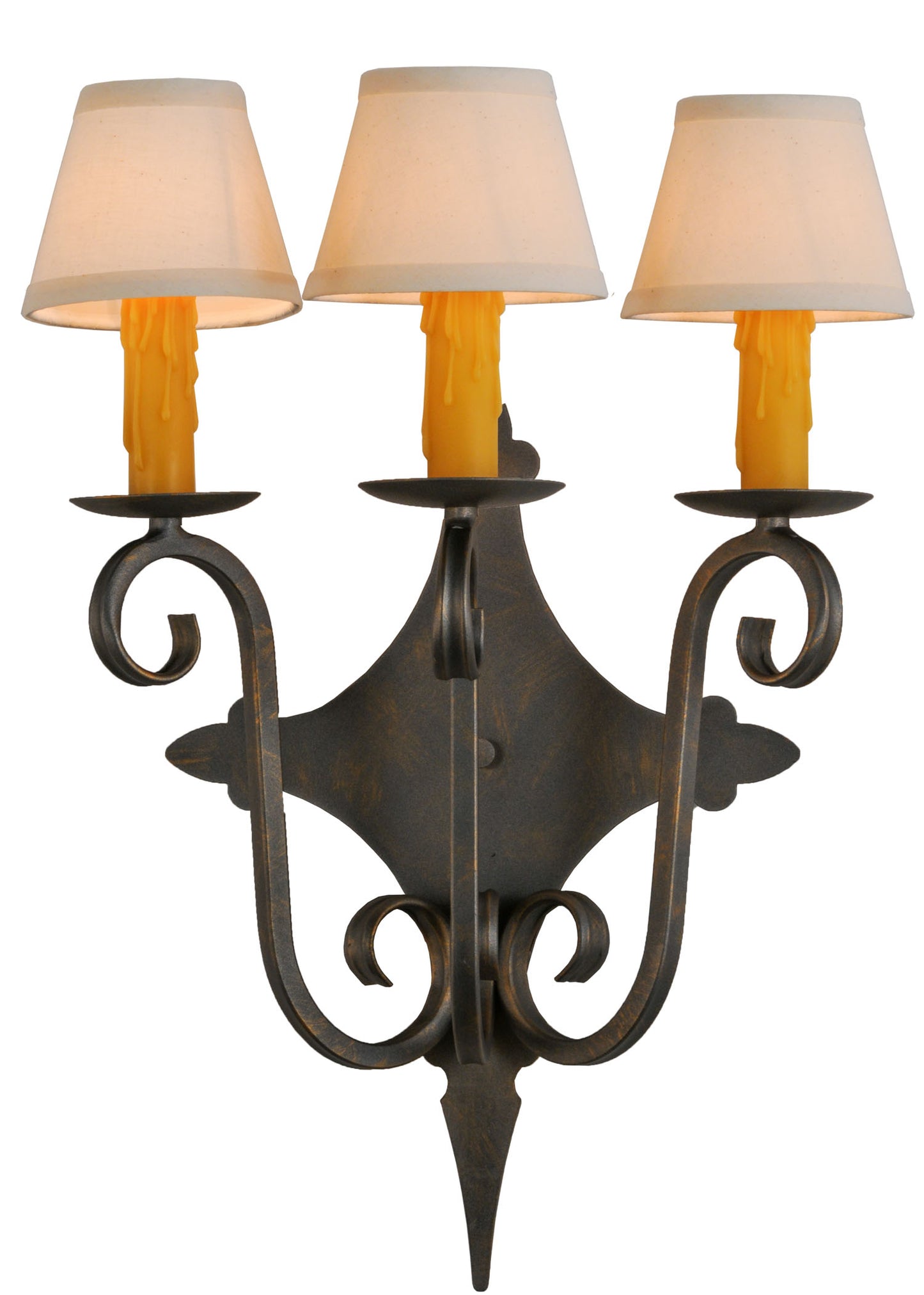 2nd Avenue 16.5" Angelique 3-Light Wall Sconce